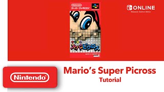 Mario’s Super Picross  How to Play  Nintendo Switch Online [upl. by Noek]