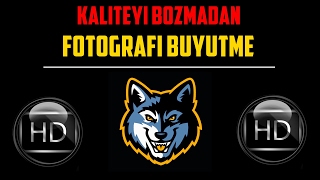 Photoshop Dersleri  Resmi Kalitesi Bozulmadan Büyütme [upl. by Gean]