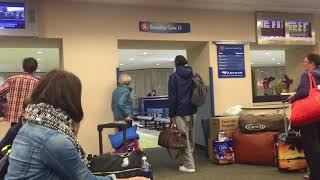 Announcing Amtrak Trains at Chicago Union Station Gate D [upl. by Nehtanoj]