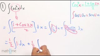 Integrales trigonométricas con potencia │ ej 3 [upl. by Gherardi]