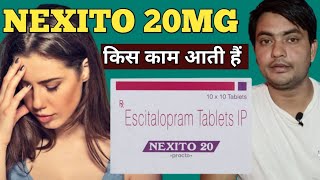 nexito 20 mg tablet  uses  nexito 20 mg in hindi  nexito 20 mg [upl. by Devinne819]