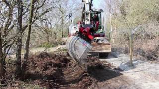 Rototilt UK  RT30 TLE Control System  Mark Richards Plant Hire Ltd [upl. by Yrrol]