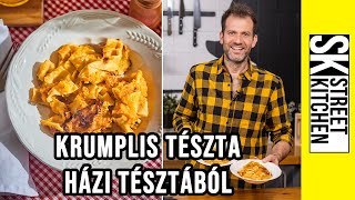 Zéféle krumplis tészta 👌HÁZI TÉSZTÁBÓL👌 [upl. by Bithia988]