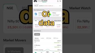 how to read dhan option chain oi change  intraday vs weeksy shortfeed [upl. by Nylave902]