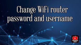 How to change WiFi router password and username in RAISECOM Router [upl. by Claiborn]