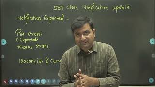 AakashWani  SBI Clerk Notification Update as on 23 Oct 2023 In Hindi  Aakash Jadhav [upl. by Yatnuahs]