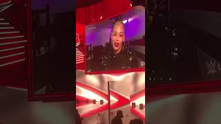 Montez ford watches Bianca Belair’s promo 11022 [upl. by Yuma]