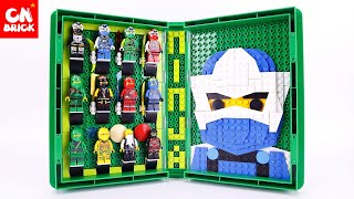 Unoffical LEGO NINJAGO SETS MASTERS OF SPINJITZU BOOK JLB3D147 Unofficial lego [upl. by Warrick]