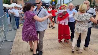 Oberek a traditional Polish dance  People have fun at a Party with Folk music in Poland in 2022 [upl. by Kenelm]