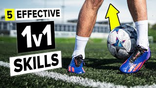 5 effective 1v1 skills that beat EVERY defender [upl. by Nahttam]