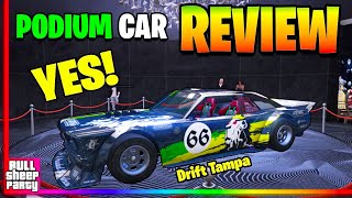 Worth It  The Drift Tampa Review GTA 5 Online New Free Weekly Lucky Wheel Podium Car Review [upl. by Aley473]