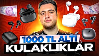 1000 TL altı alınabilecek en iyi TWS Bluetooth kulaklıklar [upl. by Nnylyar]