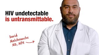 HIV undetectable is untransmittable [upl. by Esilanna]