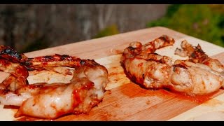 Grilled Frog Legs Recipe and Taste Test [upl. by Cattier]