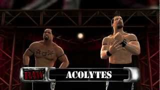 The Acolytes make their entrance in WWE 13 Official [upl. by Onifur]