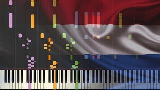 The National Anthem Of The Netherlands SYNTHESIA [upl. by Pastelki838]