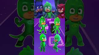 PJ Masks  Gekko 🆚 Gekko 🆚 Gekko 🆚 Gekko X Dance Song Tiles Hop EDM Rush shorts [upl. by Collum673]