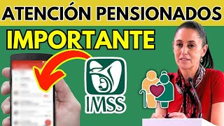 🚨 PENSIÓN IMSS JUBILADOS ASUSTADOS POR ESTA NOTICIA 😱 ¡NO COMETAS ESTE ERROR 💥 ¡Tienes que verlo [upl. by Ahsenahs]