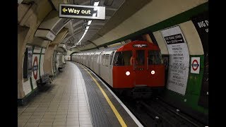 London Underground Vintage Unpainted Aluminium 1972 MkI Stock Transfer Action [upl. by Nonohcle646]