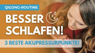 Besser schlafen Die 3 besten Akupressurpunkte [upl. by Akener261]