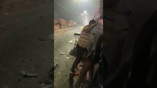 Accident at sindu border delhi Who is responsible [upl. by Nylahs]