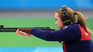 Olympic Judges Controversial Call Denies Amber Rutter Gold in Skeet Shooting [upl. by Wenonah]