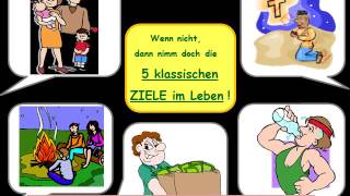 Thema  Ziele im Leben  für den Religionsunterricht DemoClip einer PowerPoint von ReliPowerde [upl. by Elinnet950]