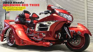 The Goldwing Red Trike Stands as A Symbol of Touring Luxury  2023 Honda Goldwing Red Trike [upl. by Leena975]