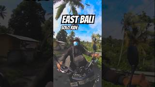 Beautiful Eastern Of Bali  Solo Ride countryroads motovlog gopro dronebali bali travel klx [upl. by Ernst]