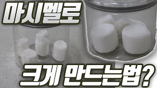 마시멜로를 크게 만드는 방법은기체의 성질보일의 법칙보일의 법칙보일 법칙 실험 [upl. by Edna]