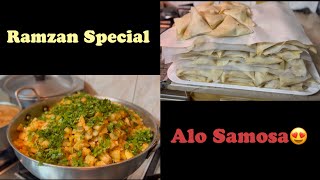 Ramzan Special  Mazeedar Alo Samosa [upl. by Roxana]