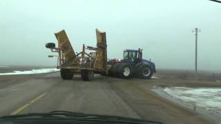 Clearing Spring Runoff with the VWing Ditcher [upl. by Marra]