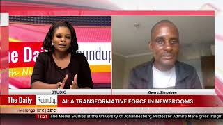 THE DAILY ROUNDUP WITH NINA  AI Transformative Force in Newsrooms  nbc [upl. by Ydarb]