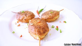 Episode 135 Cheesy chicken Cutlets  Ramadhan Series  Cuisine Mauritian [upl. by Coralyn]