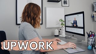 HOW TO BECOME A FREELANCER Getting Started on Upwork  THECONTENTBUG [upl. by Steffane]