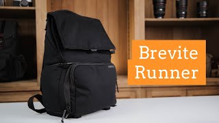 The Brevite Runner  The BEST Camera Backpack [upl. by Aihseuqal]