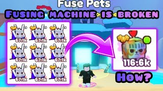 🥚🥳 FUSING METHOD IS BROKEN HERES WHY  PET SIMULATOR 99 [upl. by Renata409]