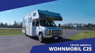 Wohnmobilvorstellung Cruise America C25  USAReisende [upl. by Jotham]