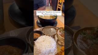 Authentic Nepal Food In Goa  Goan Food  What to eat in goa [upl. by Namsu]