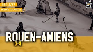 Hockey  Rouen  Amiens Ligue Magnus 20172018 J26 [upl. by Nava583]