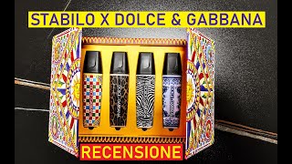 Stabilo x Dolce amp Gabbana  Limited Edition  Recensione [upl. by Ricoriki116]