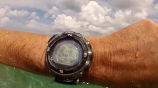 CASIO PAW1500T sea temperature readings [upl. by Elwyn]