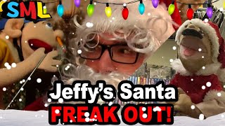 SML Christmas Special Jeffys Santa Freak Out Reaction Puppet Reaction [upl. by Alfonzo]