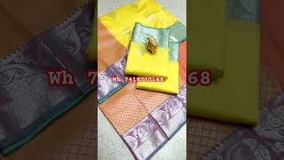 Elampillai pattu sarees wh 7418737168 song music tamilsong trending saree vairalshort [upl. by Ynaffital]