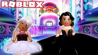 TAKING POPPY TO THE ROYALE BALL  Royale High  Roblox [upl. by Enavi]