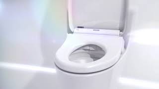 wc japonais suspendu Washlet de ToTo [upl. by Anehsak]