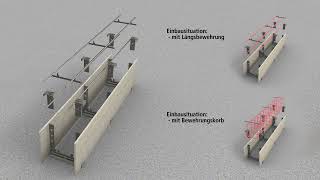 rekord Holzmann  nova Ringbalkenschalung do it yourself Ringbalkenschalung zum Stecken [upl. by Yeltneb]