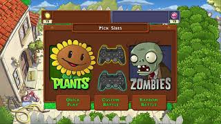 Plants vs Zombies Competitive 2Player PS3 HD [upl. by Enaelem]