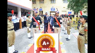 NPTs Welcome Guard of Honour amp Principals Presentation before NAAC Peer Team 4924Dr A M Nawale [upl. by Kimmel]