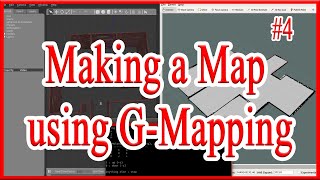 How to make a map of world using Gmapping  Ros Gmapping  Robotic Operating System [upl. by Nosyrb]